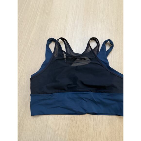 Lululemon Double Tap II Bra Layered Tank Activewear Submarine Size 12 Xx1350 - Picture 4 of 7